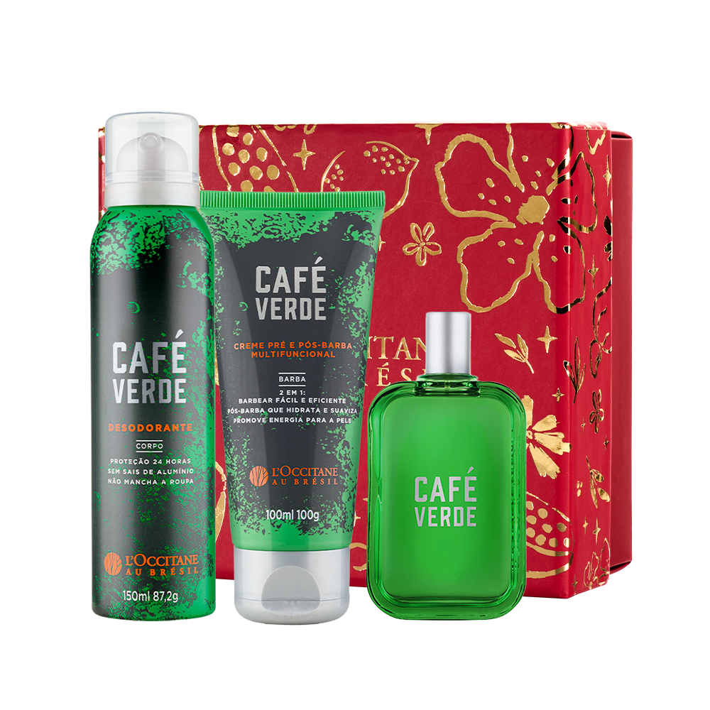 Presente Café Verde: Desodorante, Creme Multifuncional e Deo Colônia, ,  large image number 0